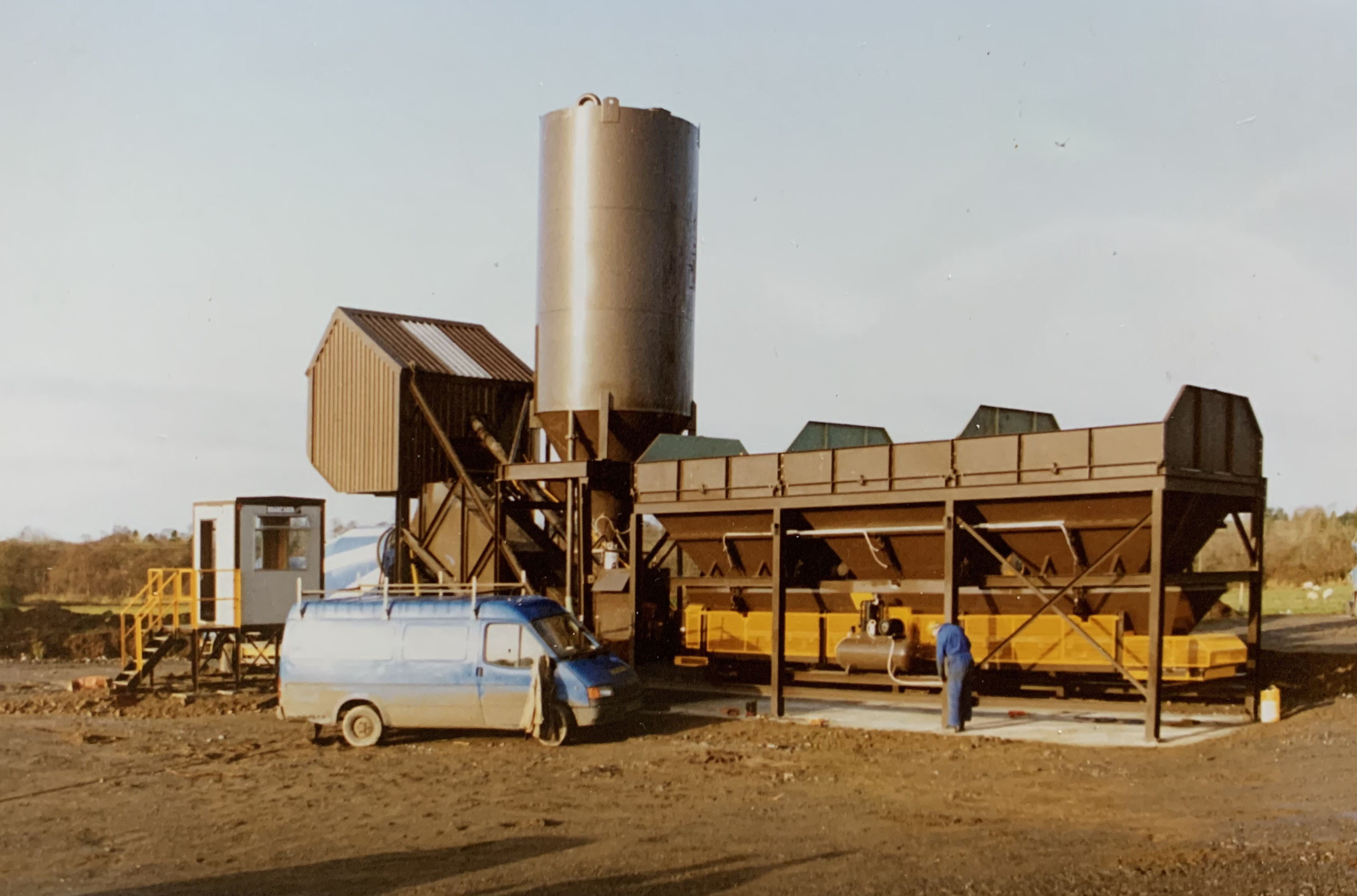 Dry batch plant 1990s