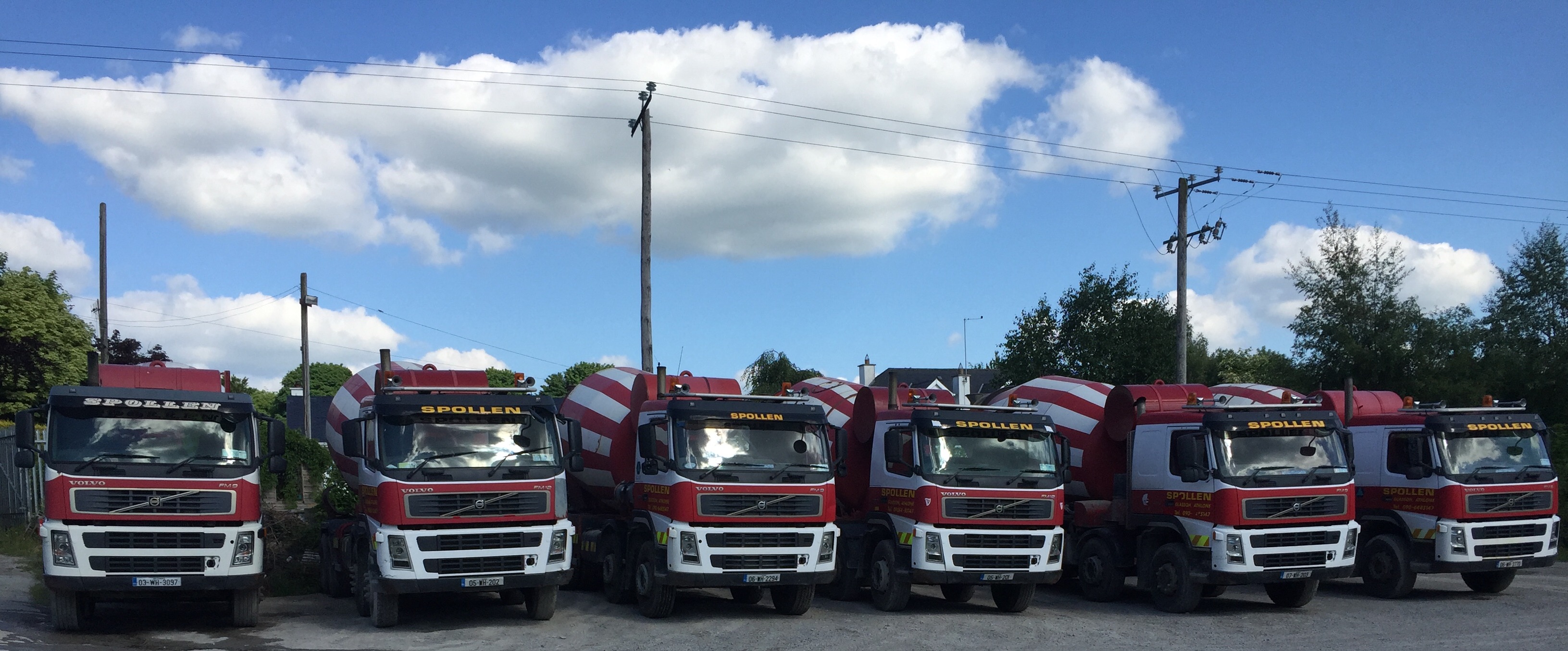 Fleet parked up 2010s